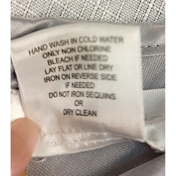 Lavender Girls Sequin Dress Flippable Sequins Silver/Hot Pink/Red Size 14/16 - Picture 4 of 11